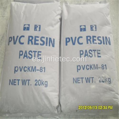 Grado de pasta Pvc Resina P450 Grado de guante